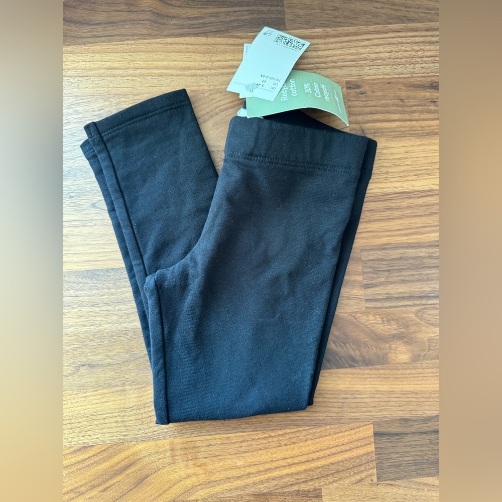 H&M Black Pant Leggings - 4T - NWT